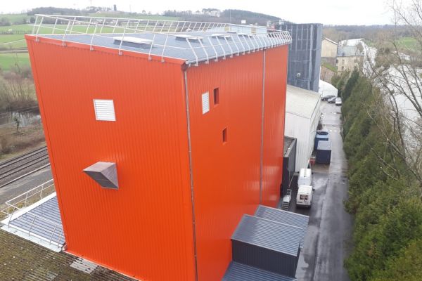 Bardage batiment industriel cotes d'Armor